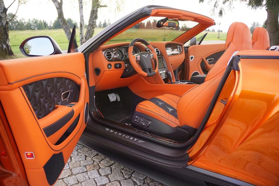 Интерьер Bentley Continental GTC by Mansory 2015 года  (фото 12 из 13)